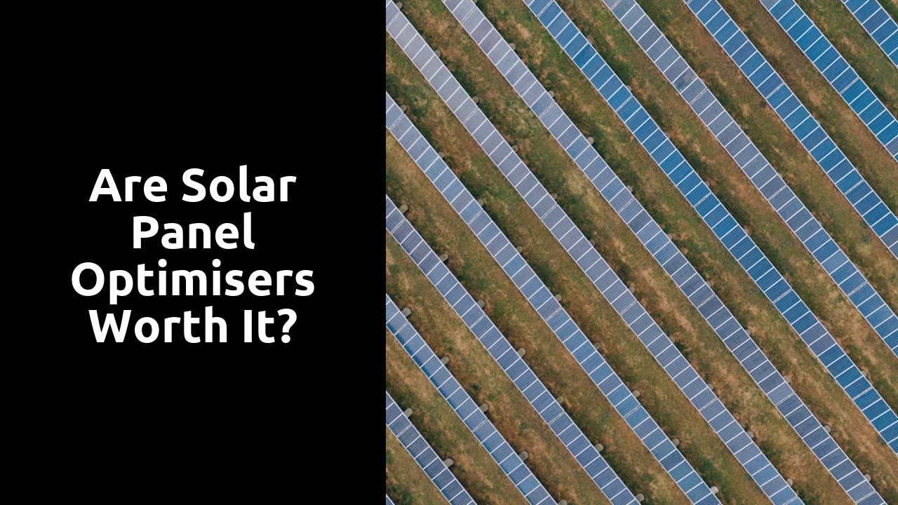 Are solar panel optimisers worth it?