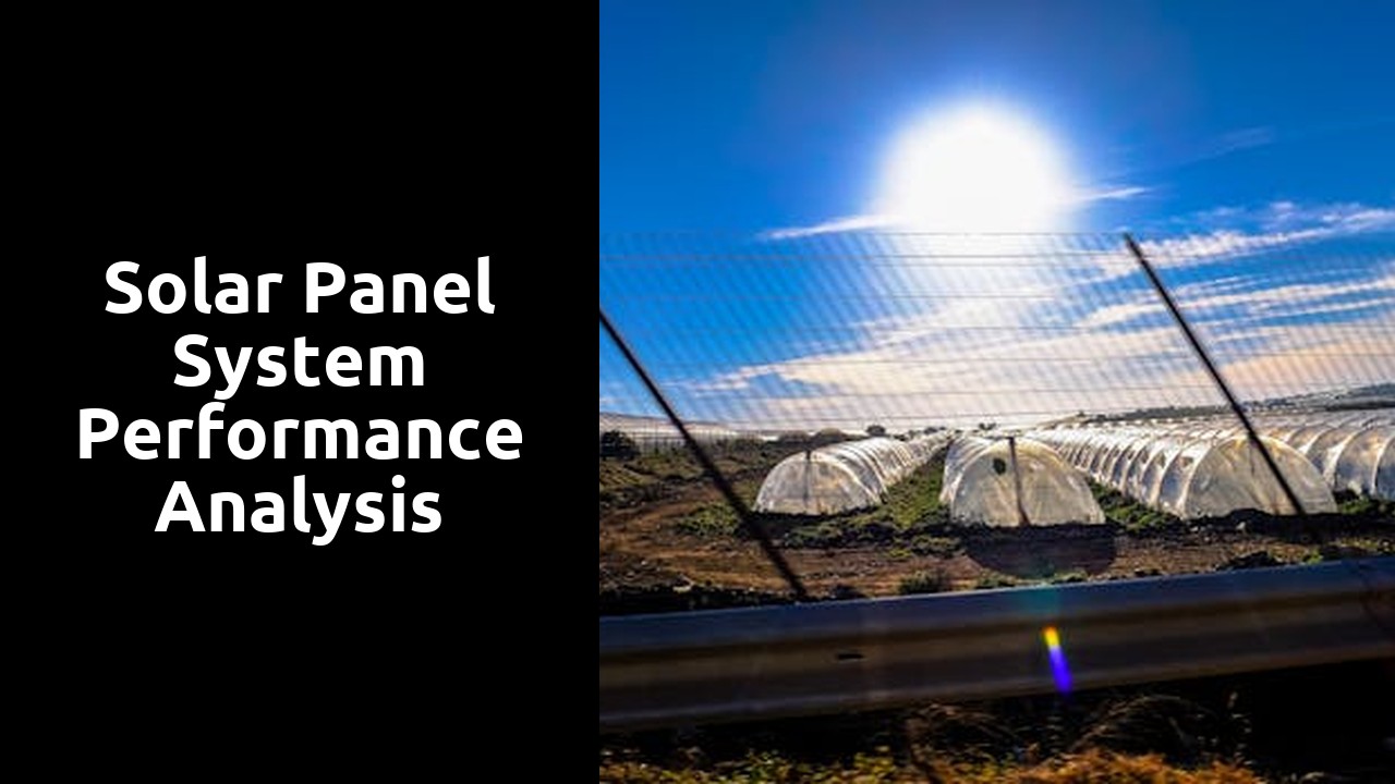 Solar Panel System Performance Analysis