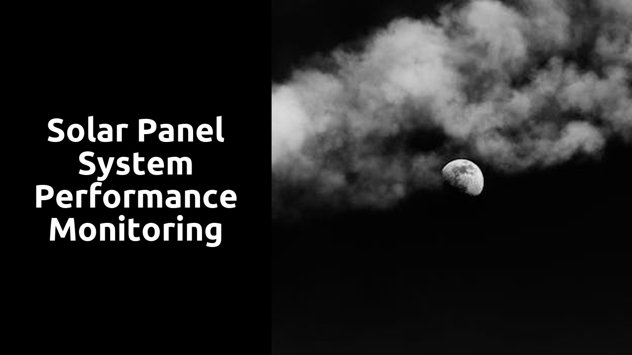 Solar Panel System Performance Monitoring